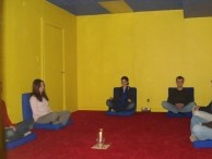 A special dedicated meditation room at the Toronto Center, where I would later go on to do many more meditation practices